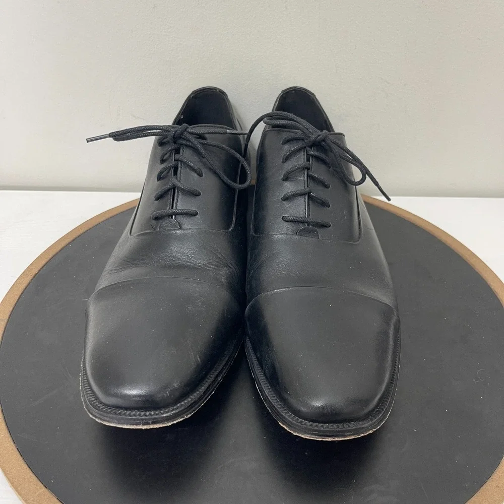 Florsheim Cap Toe Oxford Men Size 13 M Leather Dress Shoe Black Business Classic